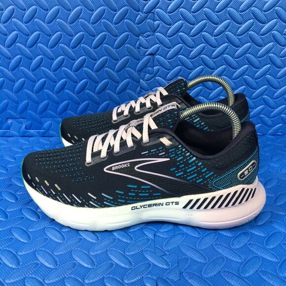 Brooks Glycerin GTS 20 Womens Running Shoes Blue Athletic Sneakers Size 9B - Picture 3 of 11